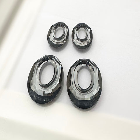Loose pendants for hoop earrings (per pair)